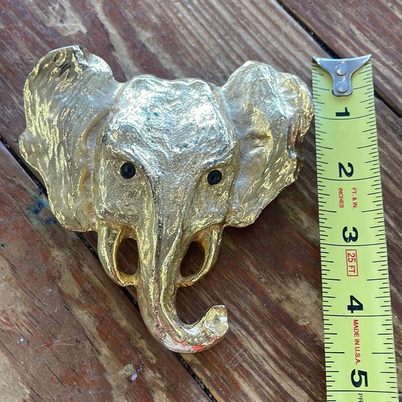 Vintage Elephant Belt Buckle - Picture 3 of 5